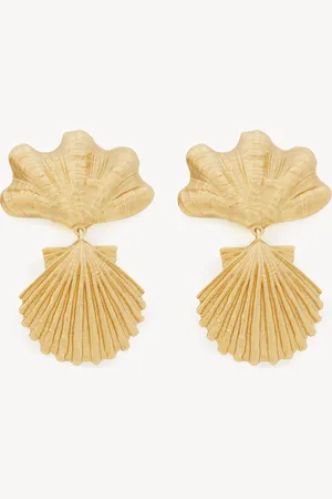 Chloé The Chloé Shells earrings Size OneSize 100% Brass
