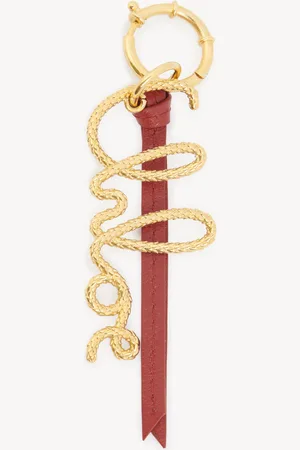 Chloé The Chloé Snake key ring Size OneSize 100% Brass