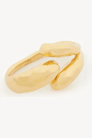 Chloé The Chloé Curl Toi et Moi double ring Size L-½ 100% Brass