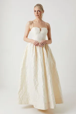 Coast Strappy Corset Style Full Wedding Dress