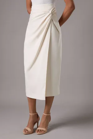 Coast Knot Front Wrap Skirt