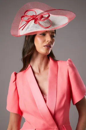 Coast Lisa Tan Side Facing Quill And Loop Fascinator
