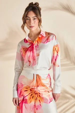 Coast Printed Satin Blouse