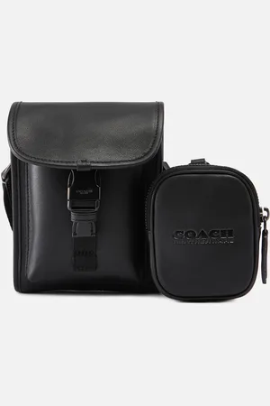 Coach Charter North South Leather Cross Body Bag