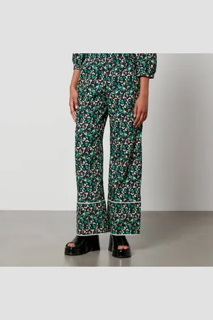 Baum und Pferdgarten Nala Floral-Print Cotton Trousers - EU 40/UK 12