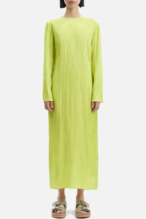 Samsøe Samsøe Alinea Plissé-Satin Dress - XS