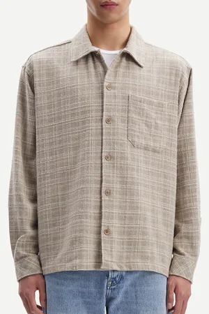 Samsøe Samsøe Castor Cotton-Blend Flannel Shirt - S