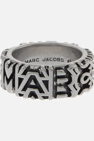 Marc Jacobs Monogram Engraved Ring - 6