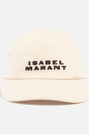 Isabel Marant Tedji Logo Cotton-Twill Cap