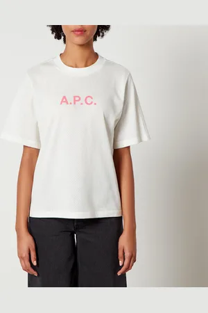 A.P.C. Mae Cotton-Mesh T-Shirt - XS