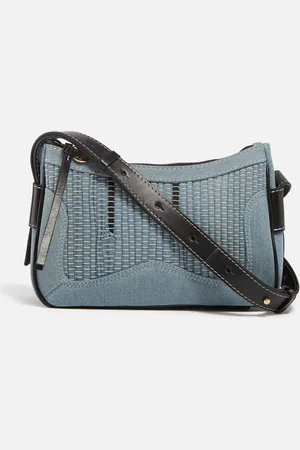 See by Chloé Hana Denim Leather Mini Hobo Bag