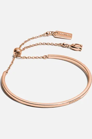 Coach C Slider Rose -Tone Bracelet