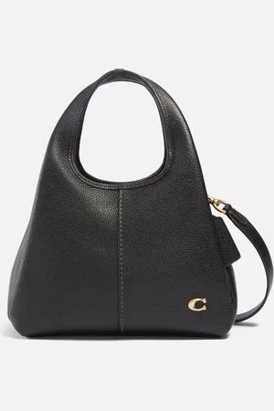 Coach Lana 23 Polished Pebbled Leather Shoulder Bag