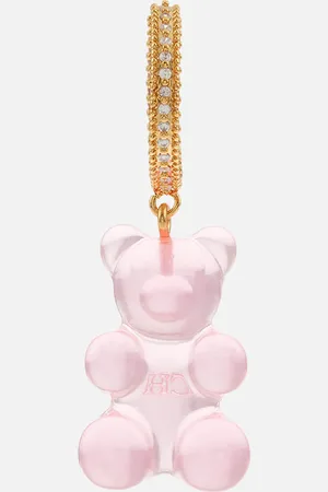Crystal Haze Mega Nostalgia Bear Gold-Plated Earring