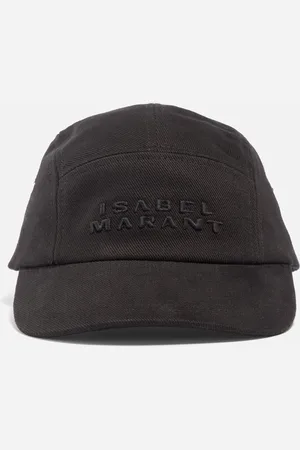 Isabel Marant Tedji Logo-Embroidered Cotton-Piqué Cap