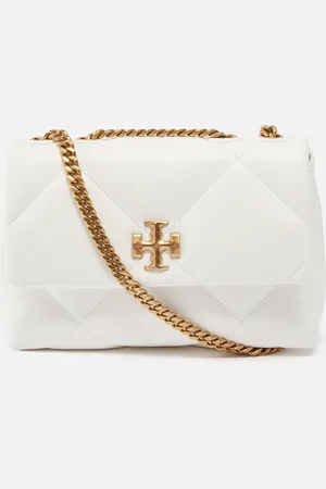 Tory Burch Kira Diamond Leather Small Shoulder Bag