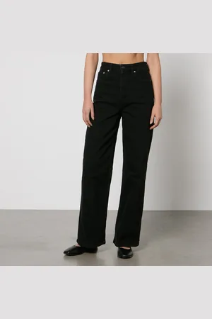 Ganni Andi Stretch-Denim Straight-Leg Jeans - 28W/34L