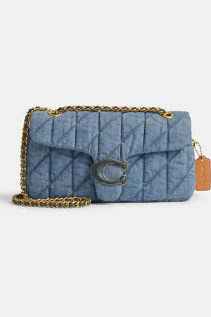 Coach Tabby 26 Quilted Denim Shoulder Bag