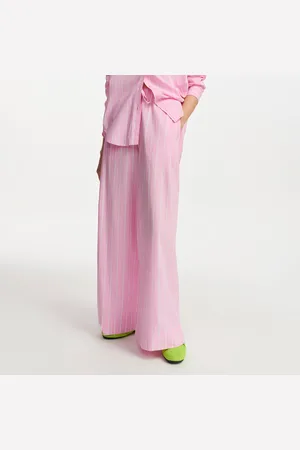 Essentiel Antwerp Febbles Wide-Leg Cotton Track Pants - UK 12