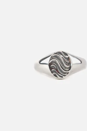 Serge DeNimes Wave Sterling Ring - S