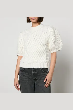 ANINE BING Brittany Wool-Blend Sweater - M