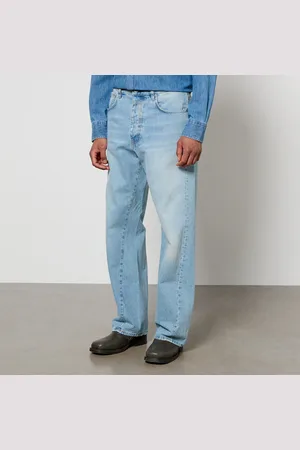 Sunflower Twist Denim Wide-Leg Jeans - W34/L32