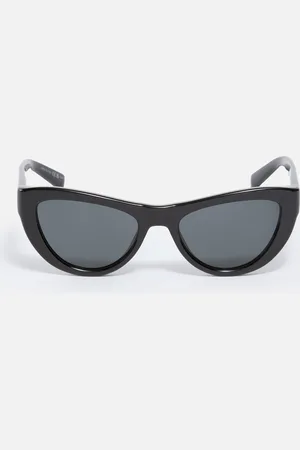 Saint Laurent Script Acetate Cat-Eye Sunglasses