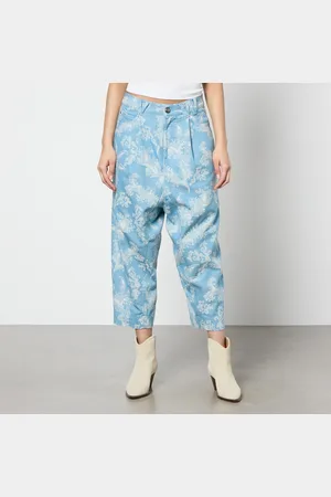 Vivienne Westwood Macca Denim-Jacquard Tapered Jeans - S