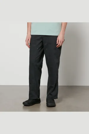 Corridor Cotton-Herringbone Straight-Leg Trousers - W34/L32
