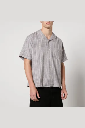 Corridor Cumberland Cotton-Blend Jacquard Shirt - L