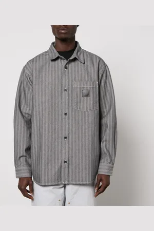 Carhartt Menard Herringbone Denim Shirt Jacket - S