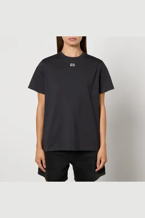 Ganni Basic Organic Cotton-Jersey T-Shirt - M