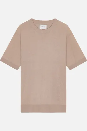 NN.07 Harold Wool-Blend T-Shirt - M