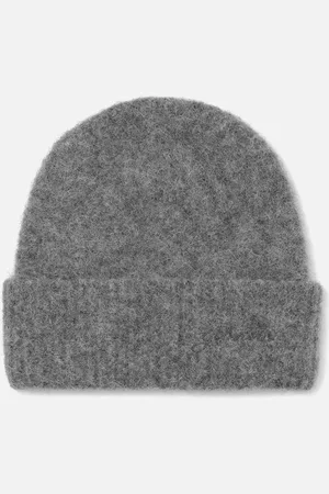 Ganni Brushed-Knit Beanie