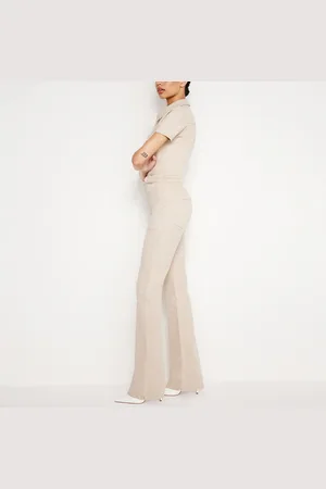 GOOD AMERICAN Fit For Success Stretch-Denim Bootcut Jumpsuit - XS