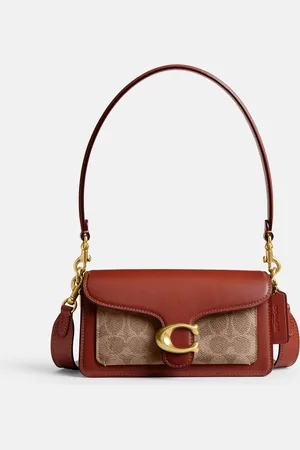 Coach Tabby 20 Signature Leather Shoulder Bag