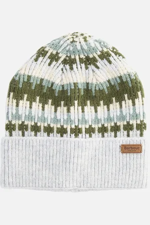 Barbour Craster Cable-Knit Beanie Hat