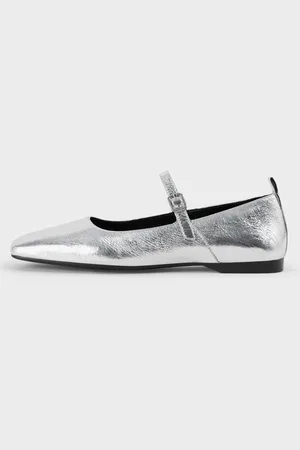 Vagabond Vagabond Delia Leather Mary-Jane Flats - UK 6