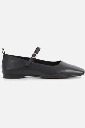 Vagabond Vagabond Delia Leather Mary-Jane Flats - UK 4