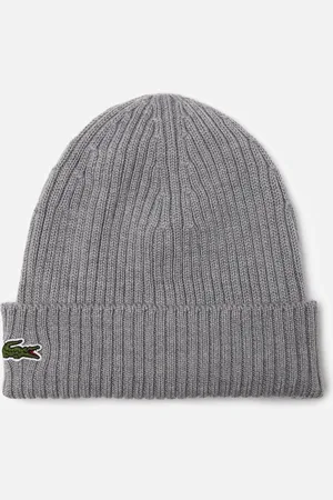 Lacoste Side Logo Wool Beanie