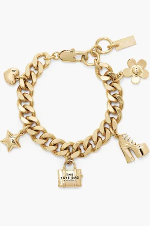 Marc Jacobs Mini Icon -Tone Charm Bracelet