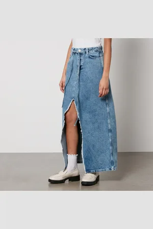 Damson Madder Kaia Denim Maxi Skirt - UK 6