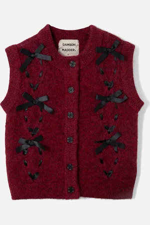 Damson Madder Aggie Knitted Vest - UK 8