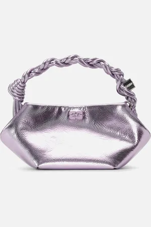 Ganni Mini Bou Recycled Leather-Blend Bag