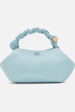 Ganni Small Bou Recycled Leather-Blend Bag