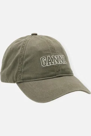 Ganni Organic Cotton-Twill Cap