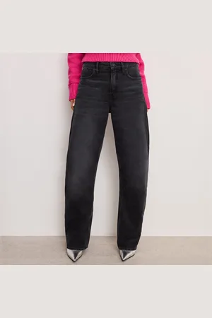 GOOD AMERICAN Good Barrel Denim Jeans - UK 6