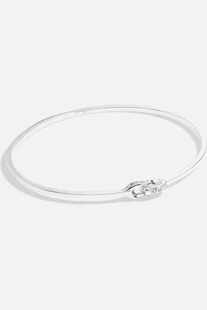 Coach Interlock Pavé C -Tone Bangle Bracelet