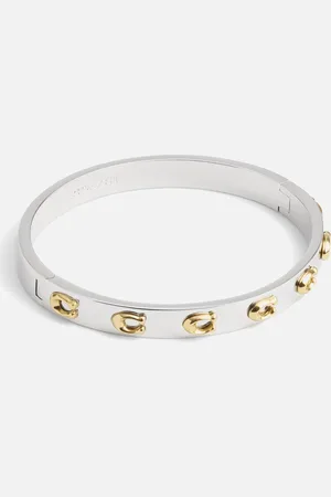 Coach Signature C Hinged -Plated Bracelet