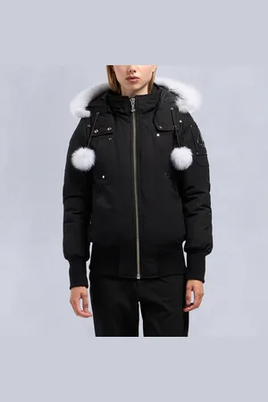 Moose Knuckles Debbie Cotton & Nylon-Blend Bomber Jacket - S